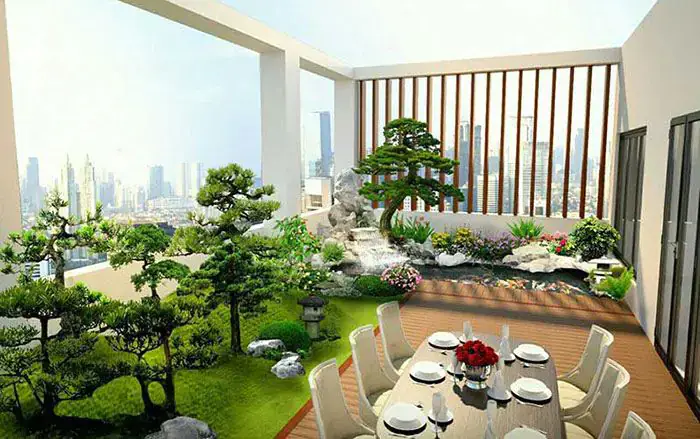 mẫu hồ cá mini đẹp