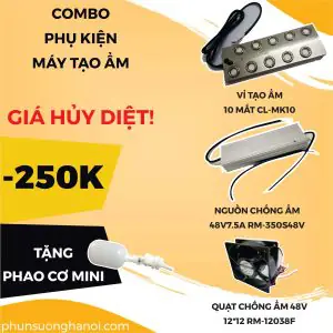 máy tạo khói hồ cá