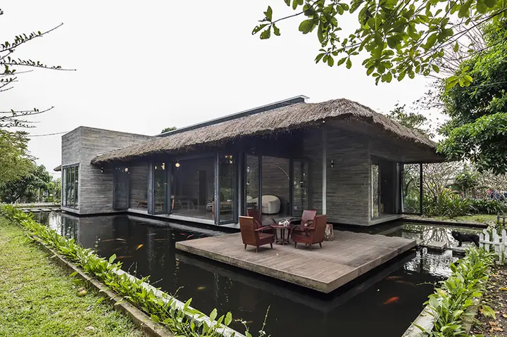 Hướng Dẫn Thiết Kế Nhà Vườn Có Ao Cá: Tạo Không Gian Sống Bình Yên