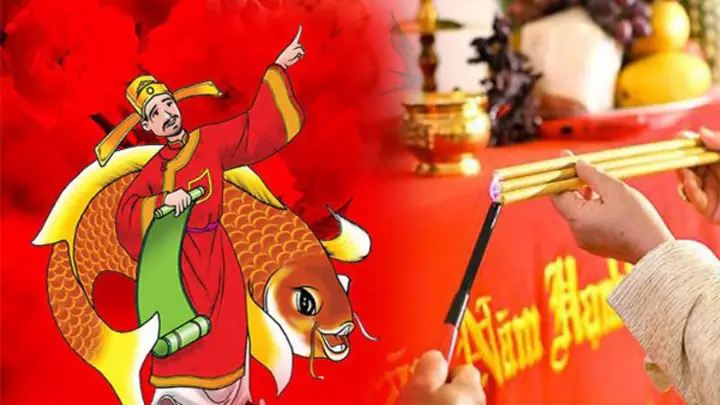 thả cá chép ông táo
