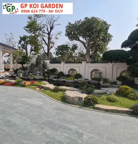 thi công hồ cá koi bình dương thi công hồ cá koi bình dương