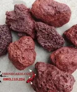 Nham thạch đỏ - vật liệu lọc nước nuôi vi sinh chất lượng