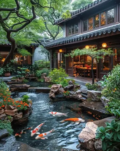 thiết kế hồ cá koi thiết kế hồ cá koi