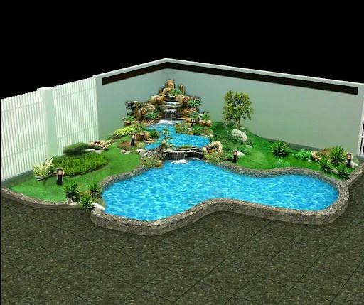 Thiết kế hồ cá tại Đức Thiện