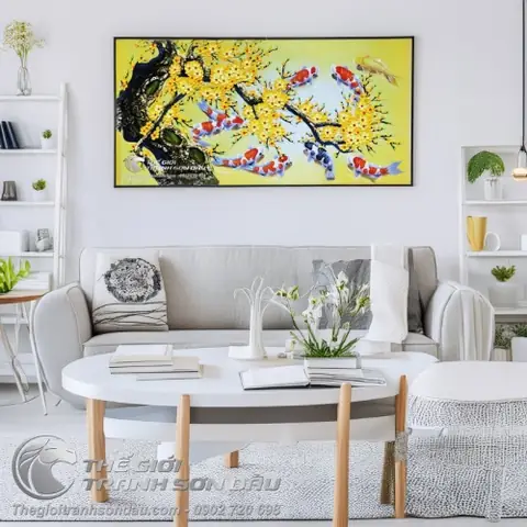 Tranh Con Cá Vàng: Biểu Tượng Phong Thủy và Lựa Chọn Hoàn Hảo