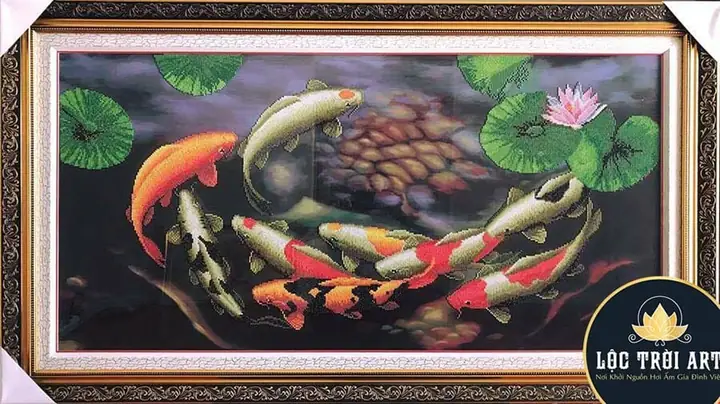 Tranh Đính Đá Con Cá: Ý Nghĩa Phong Thủy Và Cách Chọn Đẹp Nhất
