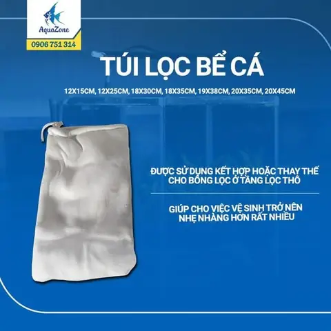 Túi lọc bể cá rồng: Hướng dẫn chọn và sử dụng hiệu quả Túi lọc bể cá rồng: Hướng dẫn chọn và sử dụng hiệu quả