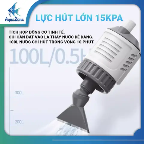 Hướng dẫn chọn và sử dụng vòi thay nước bể cá hiệu quả