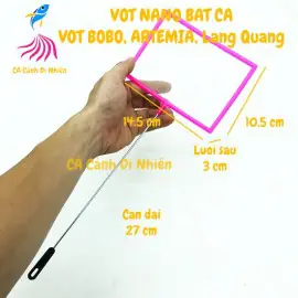 Các Loại Vợt Bắt Cá Lớn: Hướng Dẫn Chọn Và Sử Dụng Hiệu Quả