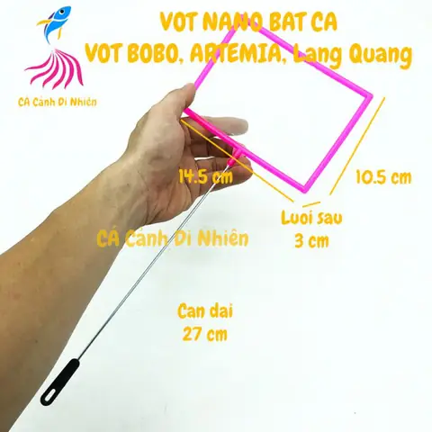Các Loại Vợt Bắt Cá Lớn: Hướng Dẫn Chọn Và Sử Dụng Hiệu Quả